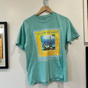 Teal Graphic Tee